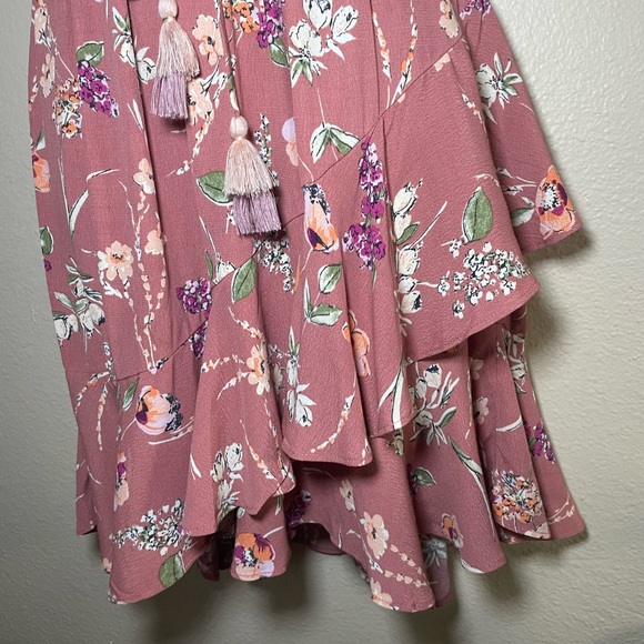 FLORAL RUFFLE TOP - Picture 3 of 5